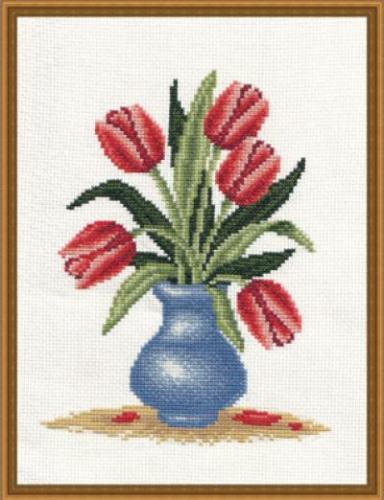 Klart набор для вышивания 8-033 Букет тюльпанов