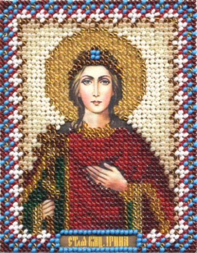 Набор для вышивания PANNA CM-1250 ( ЦМ-1250 ) Икона Святой Великомученицы Ирины