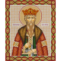 Набор для вышивания PANNA CM-1878 ( ЦМ-1878 ) Икона Святого благоверного князя Вячеслава Чешского
