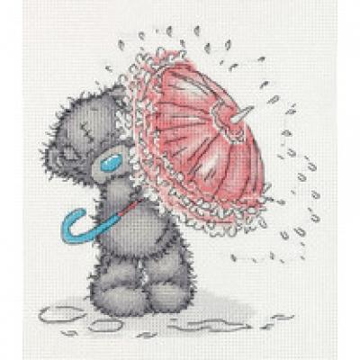 Klart набор для вышивания MTY-8-269 Tatty Teddy с зонтиком