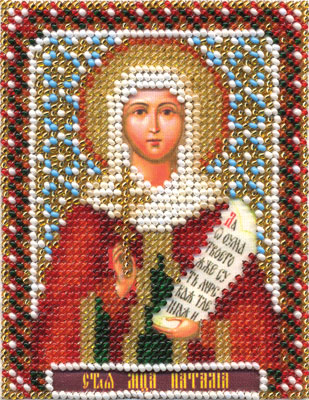 Набор для вышивания PANNA CM-1297 ( ЦМ-1297 ) Икона святой мученицы Наталии