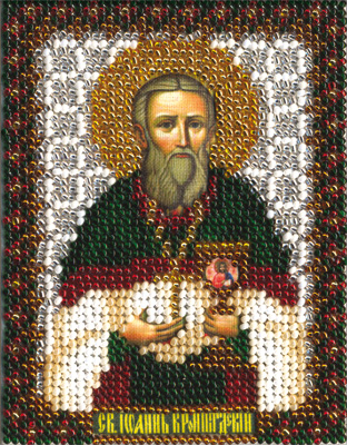Набор для вышивания PANNA CM-1397 ( ЦМ-1397 ) Икона Святого Праведного Иоанна Кронштадтского