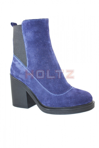 Женские демисезонные ботильоны Sonya light blue 3