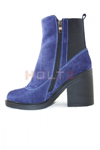 Женские демисезонные ботильоны Sonya light blue 3