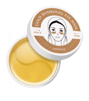 Shangpree Gold Hydrogel Eye Mask Гидрогелевые патчи для глаз с золотом, 60 шт