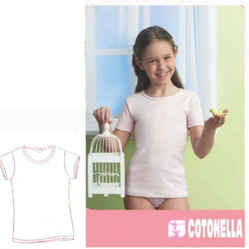 PN 5166 футболка bimba cotonella 1 шт/уп