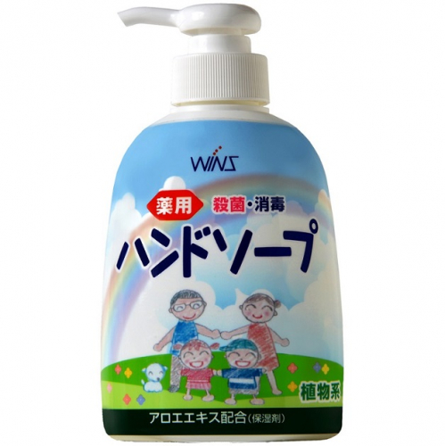 Nihon Семейное жидкое мыло для рук с экстрактом Алоэ с антибактериальным эффектом 250 мл