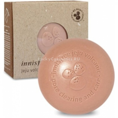 Мыло очищающее с вулканическим пеплом INNISFREE Jeju Volcanic Pore Soap