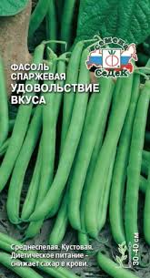 Фасоль кустовая Удовольствие вкуса 5 г ц/п Седек, зеленая