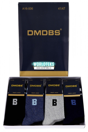 Подарочный набор мужских носков DMDBS (шерсть) №А16-006 (12-412)