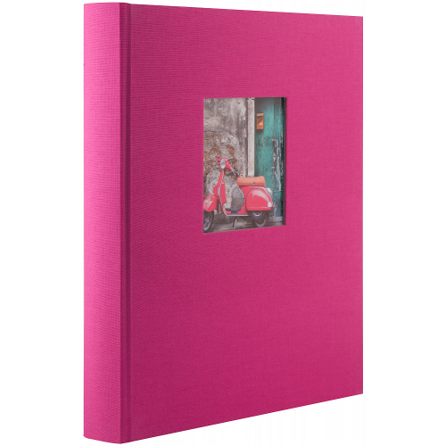 Фотоальбом Goldbuch Классика 60 стр. 26x30 под уголки с окном, розовый 27978