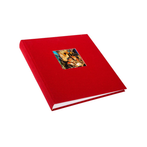 Фотоальбом Goldbuch Классика 60 стр. 26х30 под уголки с окном, красный 27890
