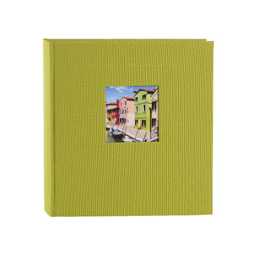 Фотоальбом Goldbuch Классика 60 стр. 26х30 под уголки с окном, салатовый 27896