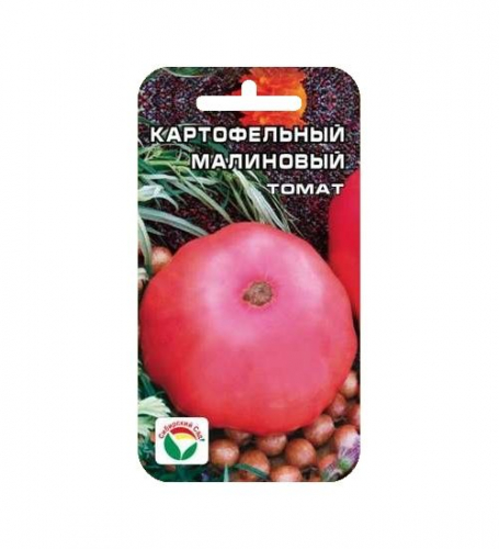 Томат Картофельный малиновый 20шт томат (Сиб сад)