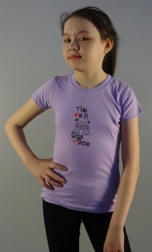 фуфайка(футболка) для девочек     100% хлопок