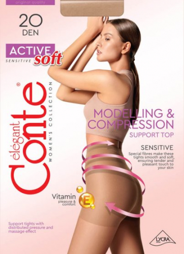 Колготки корректирующие, Conte, Active Soft 20 оптом