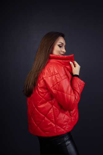 Куртка женская демисезонная 22300  (красный)