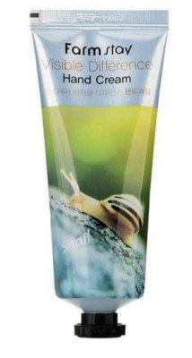 Крем для рук с улиточным муцином FarmStay Visible Difference Snail Hand Cream, 100 мл