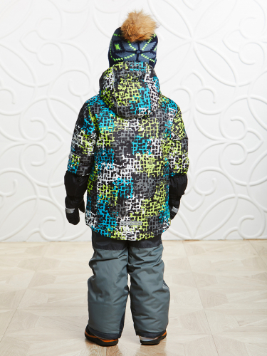 Комплект швейный для мальчиков: куртка, полукомбинезон