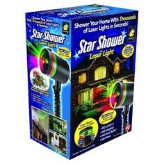 Лазерный звездный проектор Star Shower Laser Light Projector