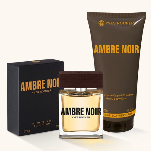 Набор «Ambre Noir» -- Туалетная Вода 50 мл + Гель для Душа 200 мл МУЖЧИНАМ
