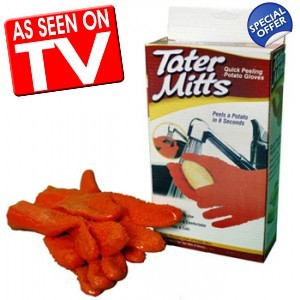 Перчатки для чистки овощей Tater Mitts KP-071