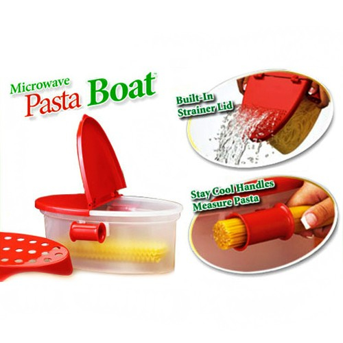 Контейнер для приготовления блюд в микроволновой печи Pasta Boat TV-097