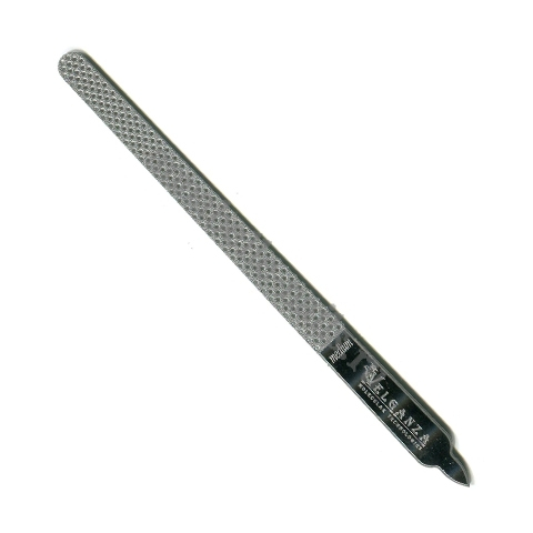 Velganza LNF-07Н, Лазерная пилка для ногтей с перфорацией, 2-х сторонняя