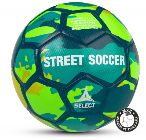SELECT STREET SOCCER, мяч ф/б (на асфальте) ((442) зел, 4,5)