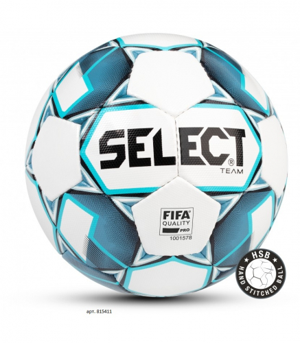 SELECT TEAM FIFA мяч ф/б ((020) бел/син/чер, 5)