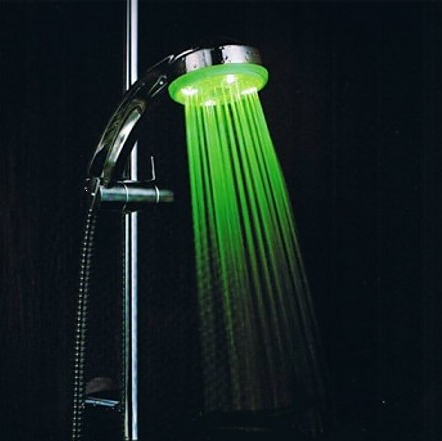 Светодиодная насадка для душа 8 Led Shower (S17)