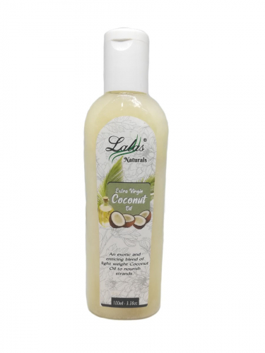 масло для волос и тела кокосовое Лалас органическое нерафинированное экстра первого холодного отжима 100% натуральный состав 200 мл