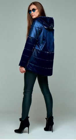 Куртка женская мод.154 Синий