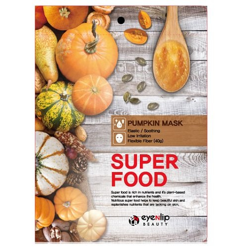 Маска для лица тканевая EYENLIP SUPER FOOD PUMPKIN MASK 1шт