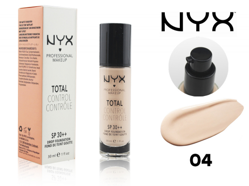 Тональный крем NYX TOTAL CONTROL (средняя плотность), 30 ml, тон 04