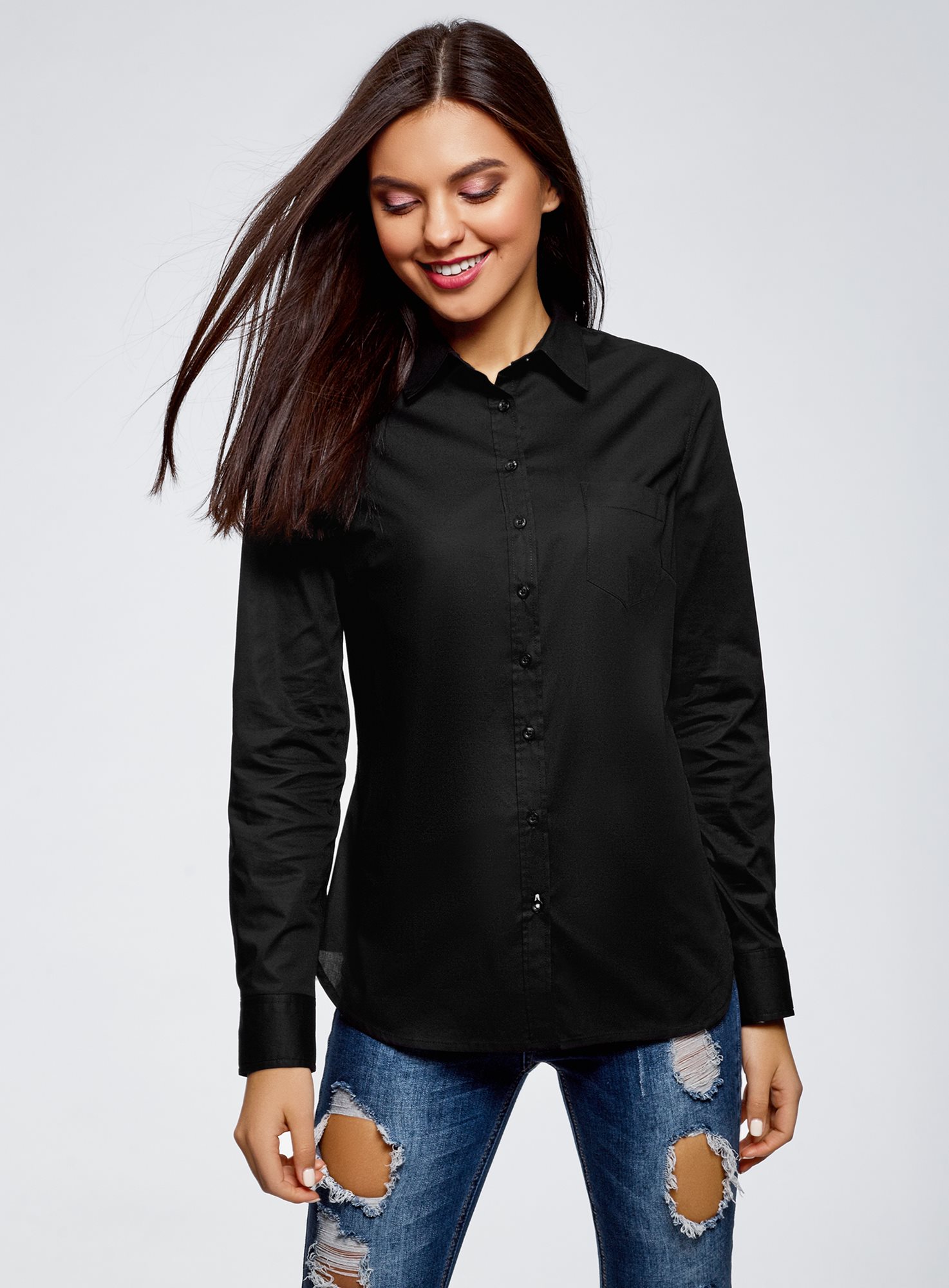 Черная блузка с длинным рукавом. Рубашка Vero Moda черная женская. Черная рубашка. Черная блузка. Чёрная рубашкаженрубашкаженская.