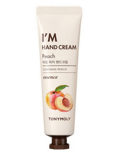 Крем для рук с экстрактом персика Tony Moly I’m Hand Cream Peach 30 мл