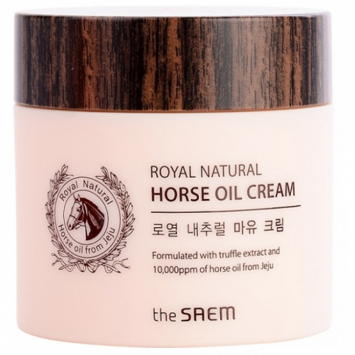 Крем для лица с лошадиным жиром Royal Natural Horse Oil Cream 80мл