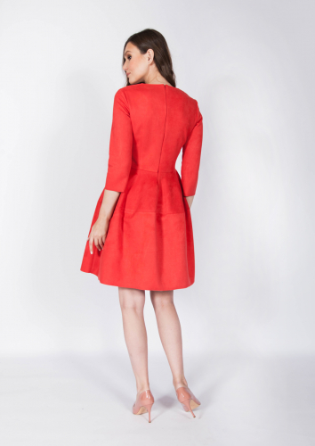 455 Платье /красный