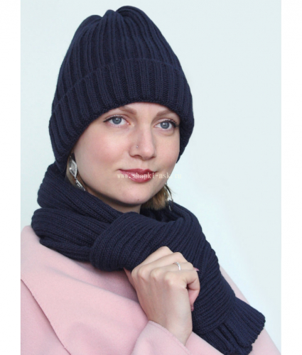 473 К-ТД флис (шапка+шарф) Комплект