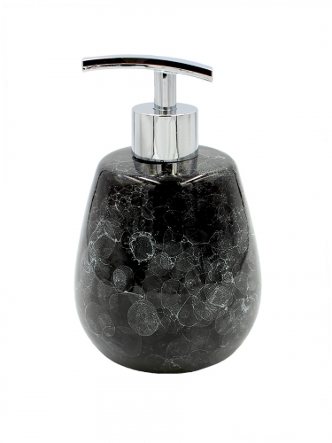 Дозатор для мыла PIETRA 9,7*10.1/14.8, black 