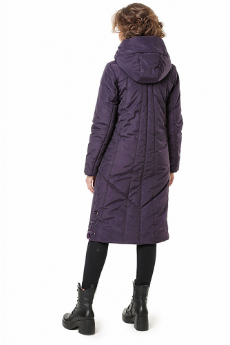 Пальто #142528 19410 Фиолетовый DIWAY