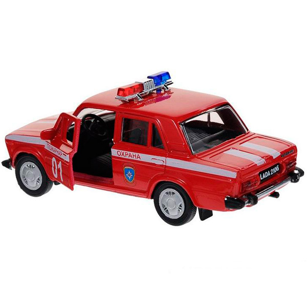 Игрушка модель машины 1:34-39 LADA 2107 ПОЖАРНАЯ ОХРАНА