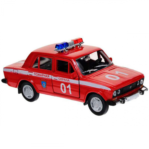 Игрушка модель машины  1:34-39 LADA 2107 ПОЖАРНАЯ ОХРАНА