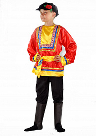 (Распродажа) Русский народный костюм мальчик 32