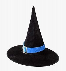 -Карнавальная шляпа Конус, Черный