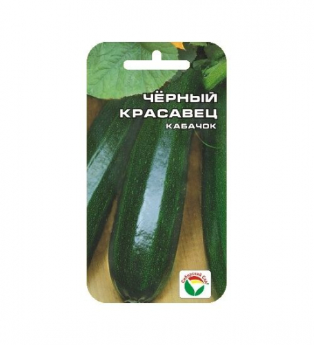 Кабачок Черный красавец 5шт  (Сиб сад)