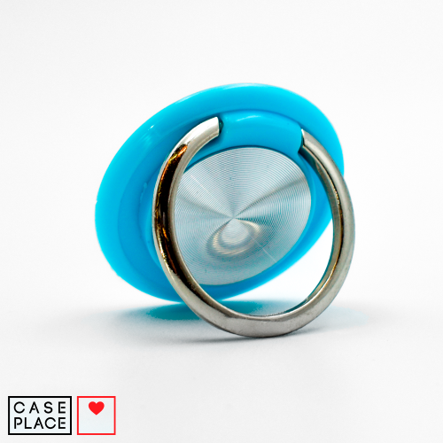 Универсальное кольцо-держатель голубое