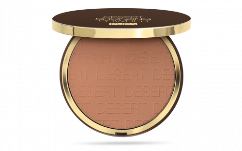  ПУПА пудра комп. DESERT BRONZING POWDER оттенка охры  т.002