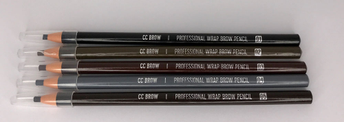 Карандаш для бровей Wrap brow pencil, CC Brow, 04 (серый)